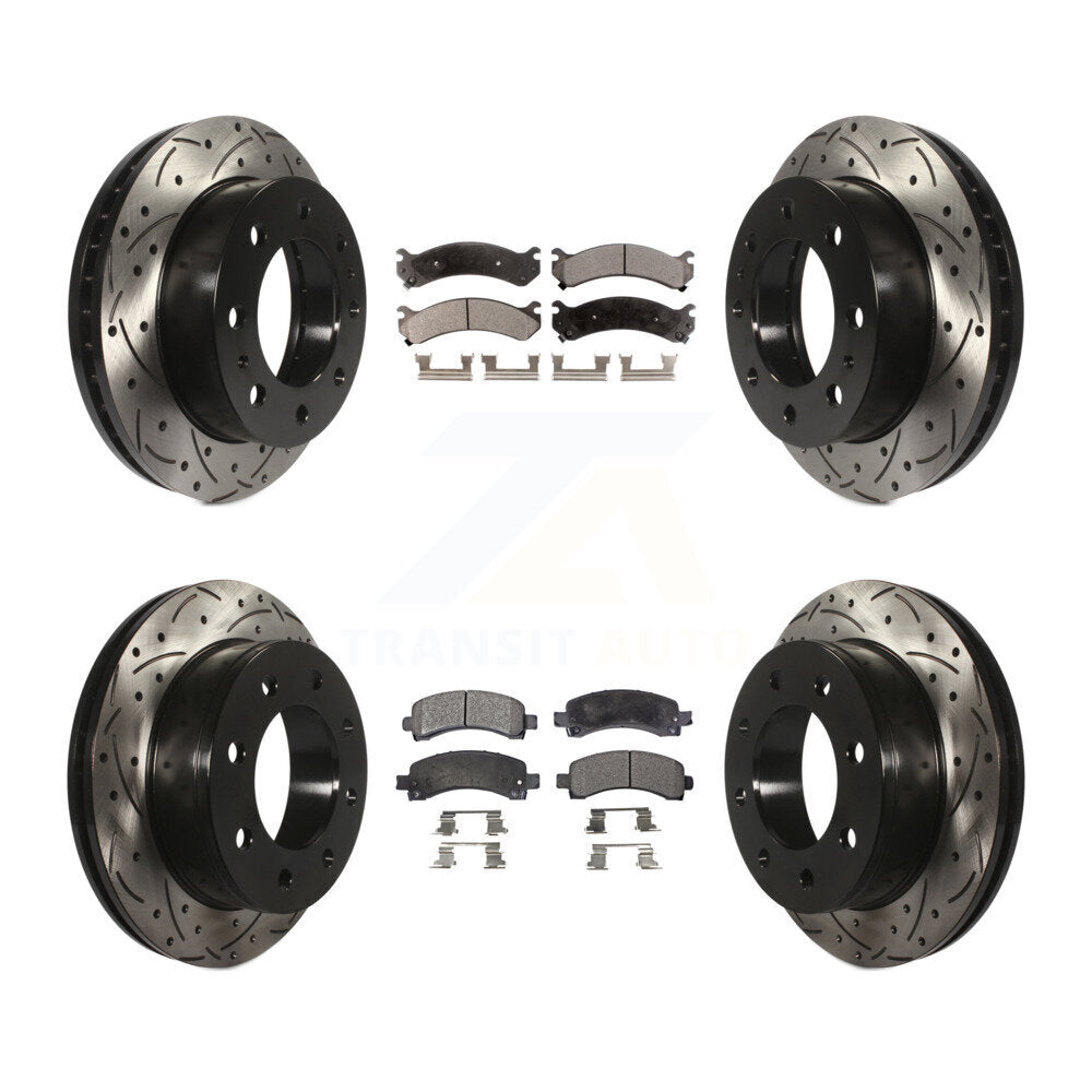 Disc Rotors and Ceramic Brake Pads Kit-KDT-100195 - Kit.bestparts.ca