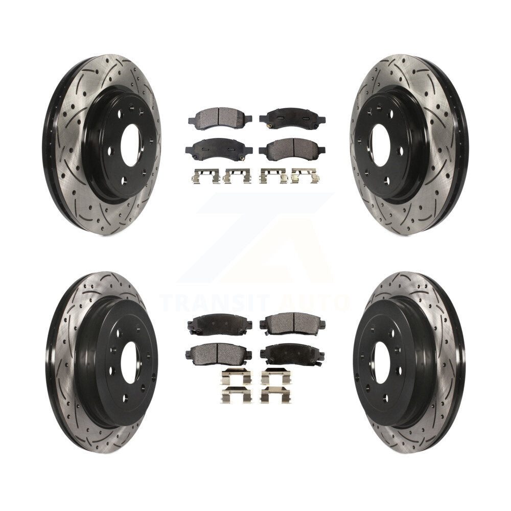 Disc Rotors and Ceramic Brake Pads Kit-KDT-100199 - Kit.bestparts.ca Kit.bestparts.ca