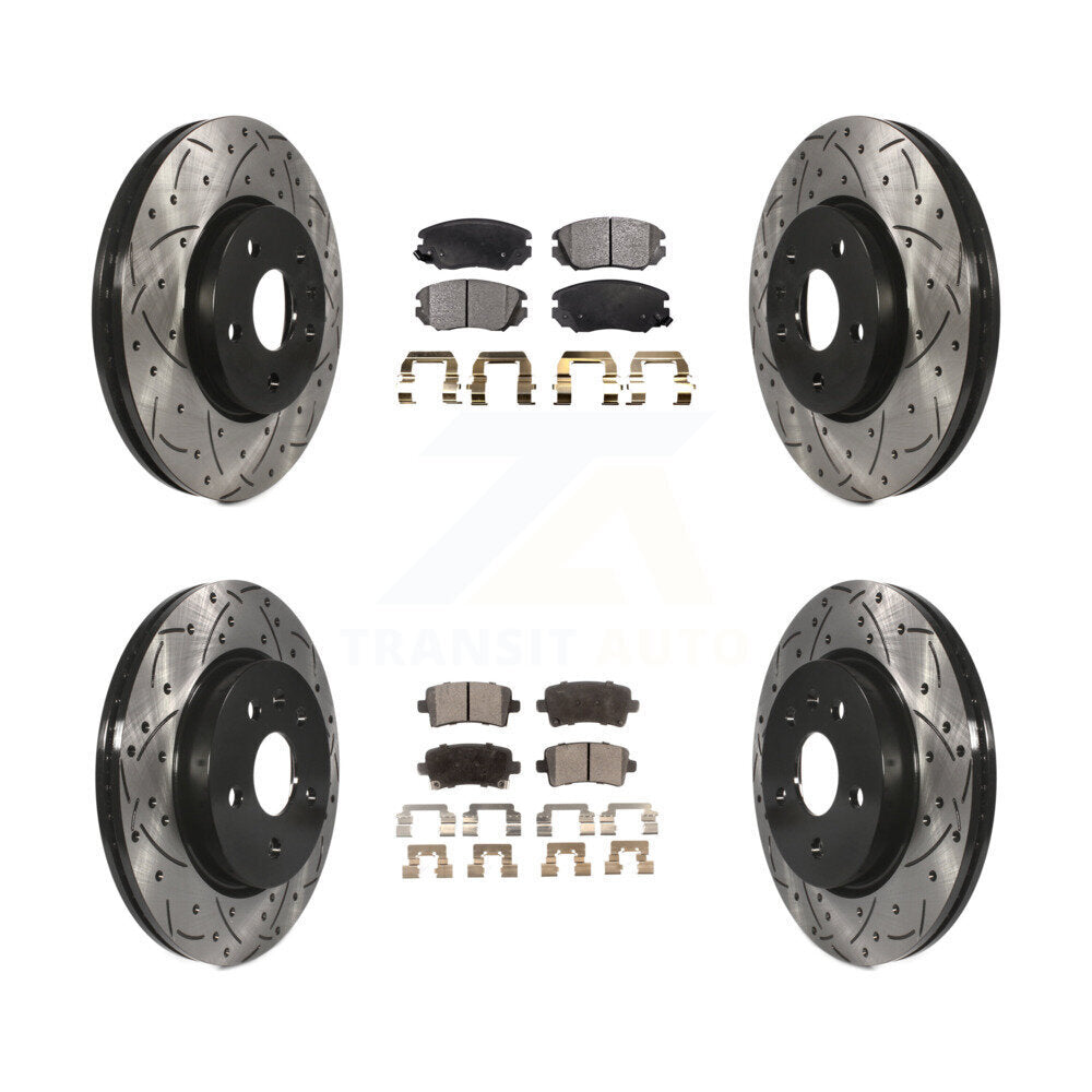 Disc Rotors and Ceramic Brake Pads Kit-KDT-100202 - Kit.bestparts.ca Kit.bestparts.ca