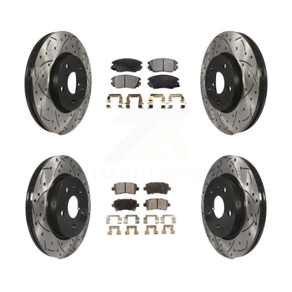 Disc Rotors and Ceramic Brake Pads Kit-KDT-100202 - Kit.bestparts.ca