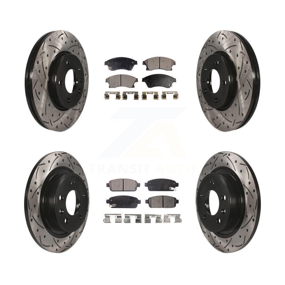 Disc Rotors and Ceramic Brake Pads Kit-KDT-100210 - Kit.bestparts.ca