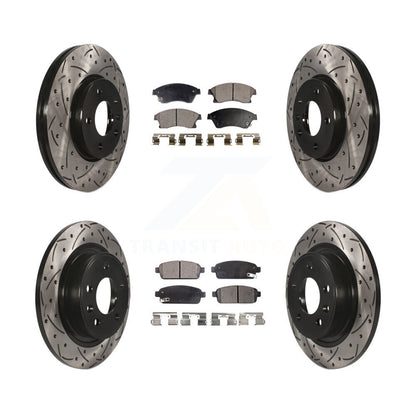 Disc Rotors and Ceramic Brake Pads Kit-KDT-100210 - Kit.bestparts.ca