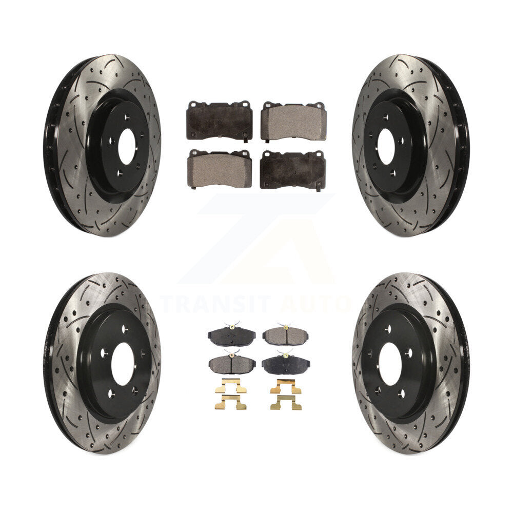 Disc Rotors and Ceramic Brake Pads Kit-KDT-100221 - Kit.bestparts.ca Kit.bestparts.ca
