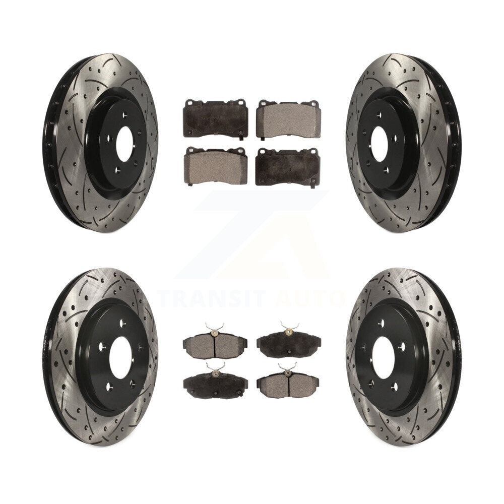 Disc Rotors and Ceramic Brake Pads Kit-KDT-100222 - Kit.bestparts.ca