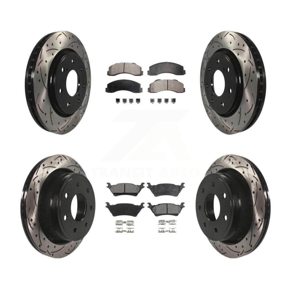 Disc Rotors and Ceramic Brake Pads Kit-KDT-100234 - Kit.bestparts.ca