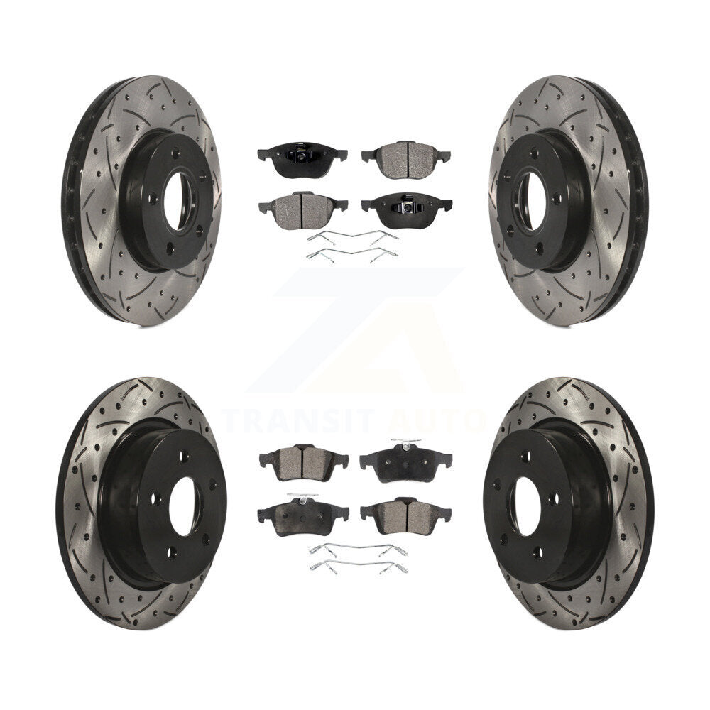 Disc Rotors and Ceramic Brake Pads Kit-KDT-100237 - Kit.bestparts.ca Kit.bestparts.ca
