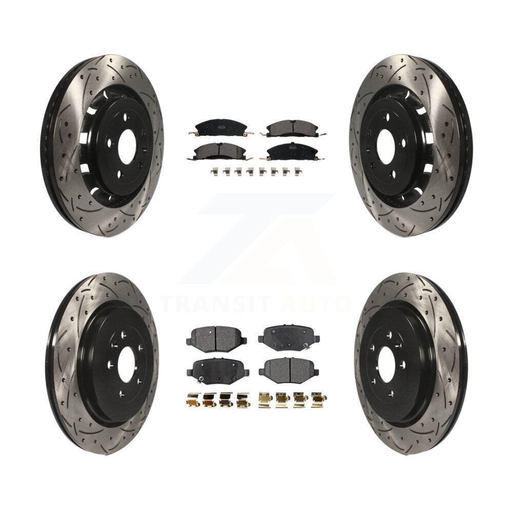Disc Rotors and Ceramic Brake Pads Kit-KDT-100240 - Kit.bestparts.ca