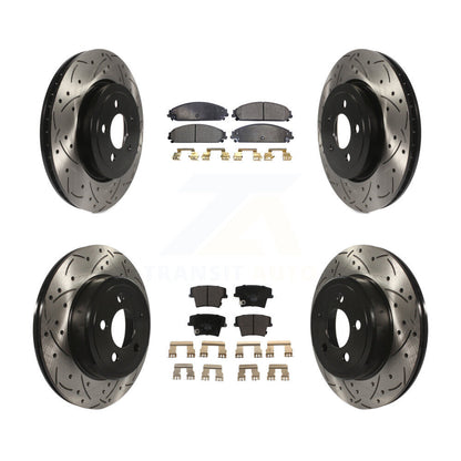Disc Rotors and Ceramic Brake Pads Kit-KDT-100256 - Kit.bestparts.ca
