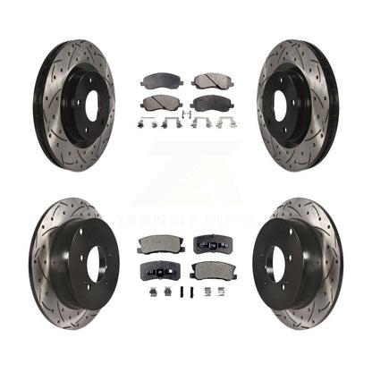 Disc Rotors and Ceramic Brake Pads Kit-KDT-100263 - Kit.bestparts.ca