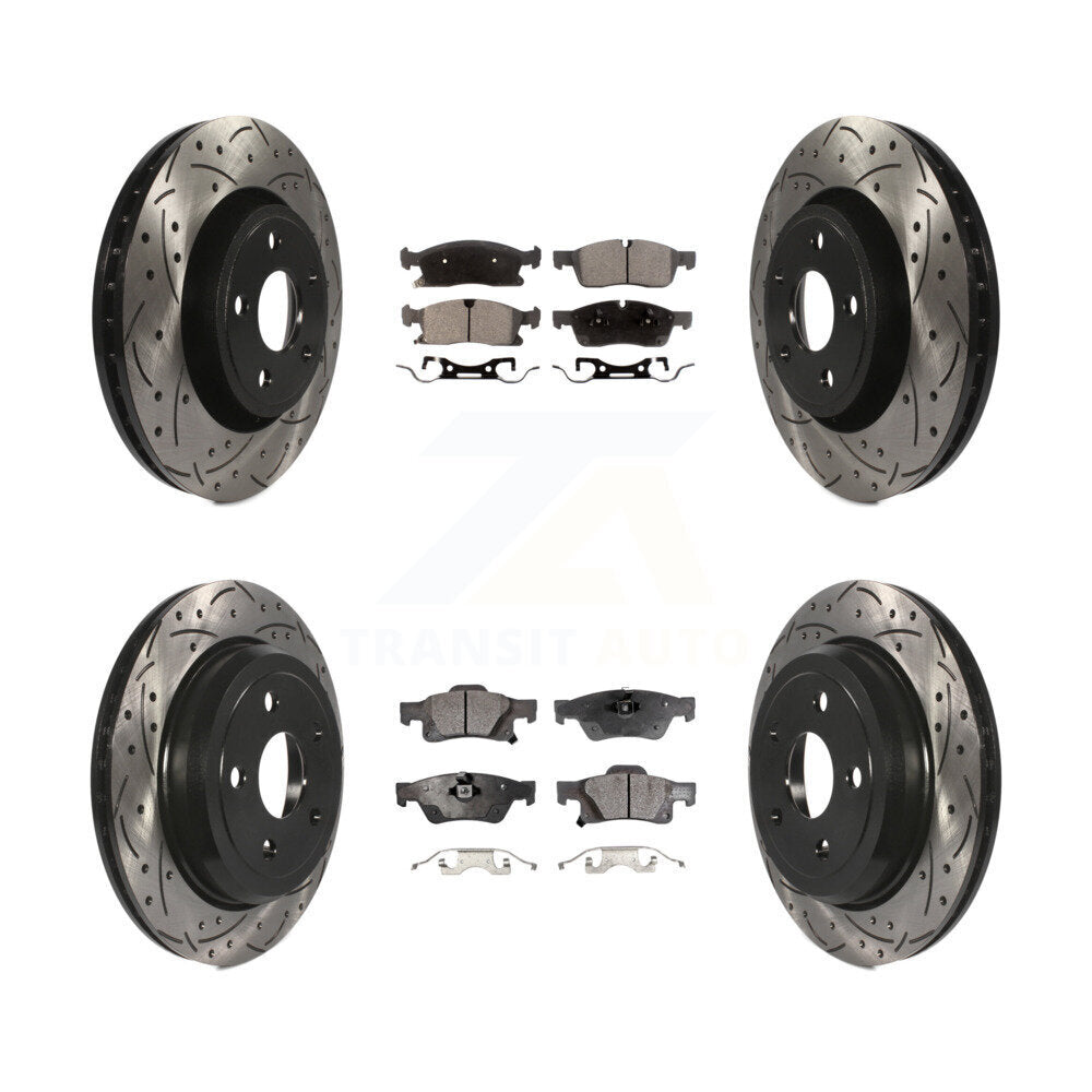 Disc Rotors and Ceramic Brake Pads Kit-KDT-100269 - Kit.bestparts.ca Kit.bestparts.ca