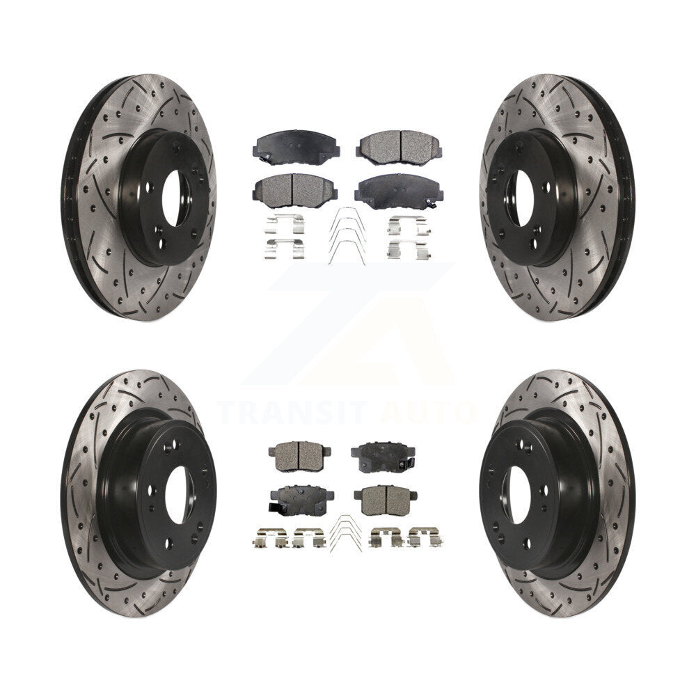 Disc Rotors and Ceramic Brake Pads Kit-KDT-100280 - Kit.bestparts.ca Kit.bestparts.ca