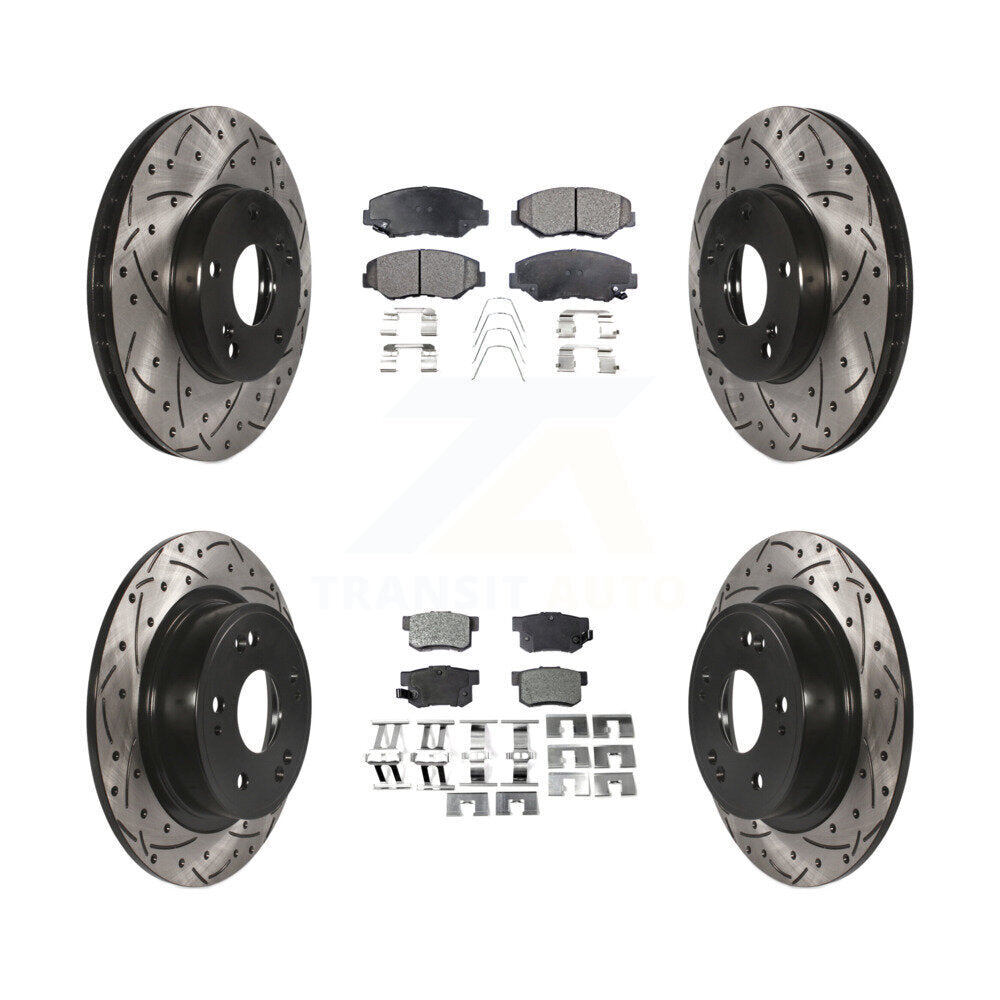 Disc Rotors and Ceramic Brake Pads Kit-KDT-100281