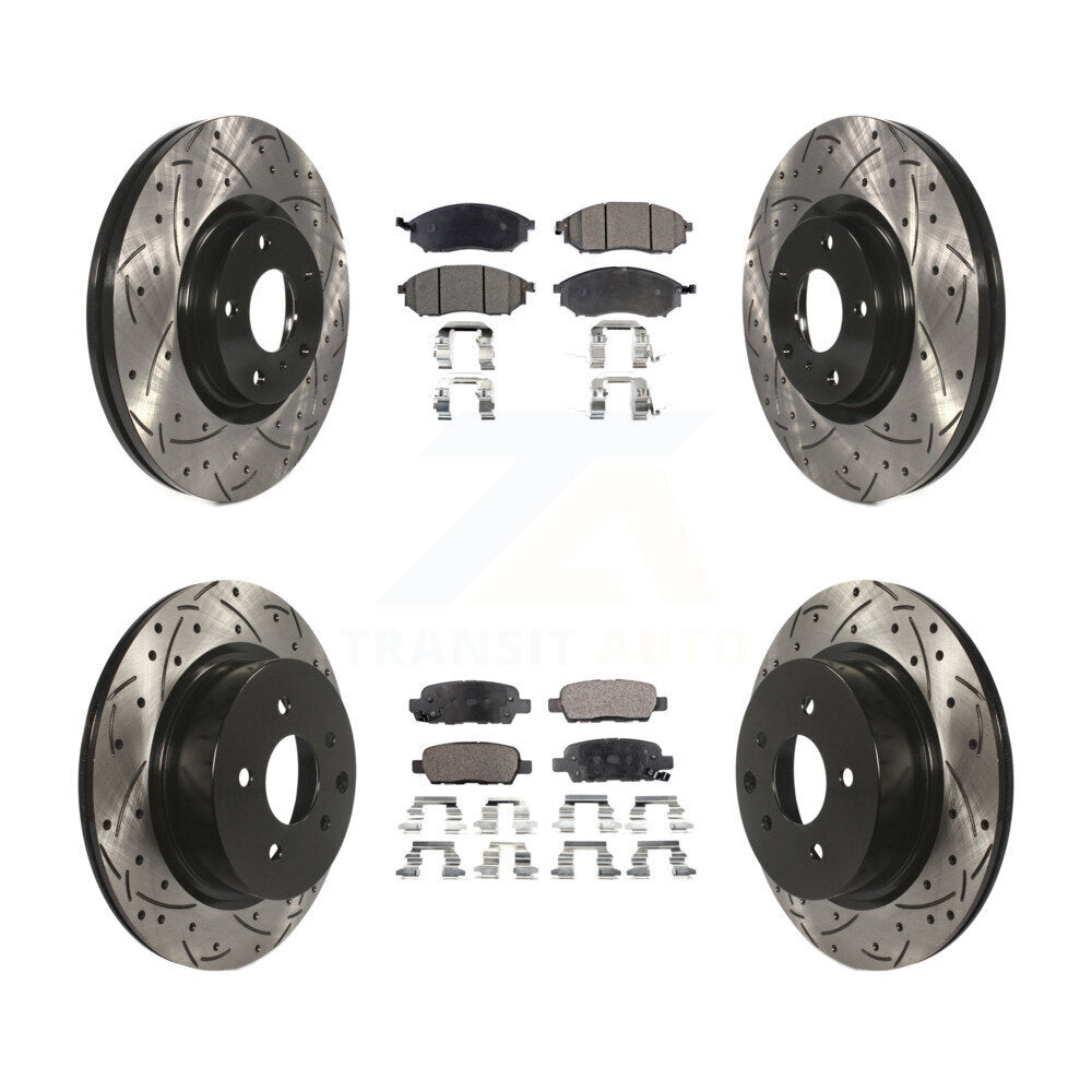 Disc Rotors and Ceramic Brake Pads Kit-KDT-100285 - Kit.bestparts.ca Kit.bestparts.ca