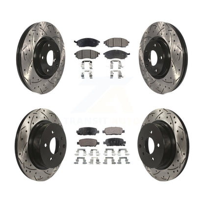 Disc Rotors and Ceramic Brake Pads Kit-KDT-100285 - Kit.bestparts.ca