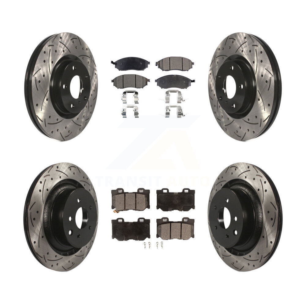 Disc Rotors and Ceramic Brake Pads Kit-KDT-100286 - Kit.bestparts.ca Kit.bestparts.ca
