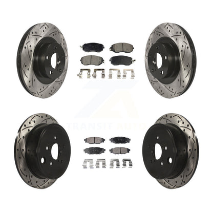 Disc Rotors and Ceramic Brake Pads Kit-KDT-100295 - Kit.bestparts.ca