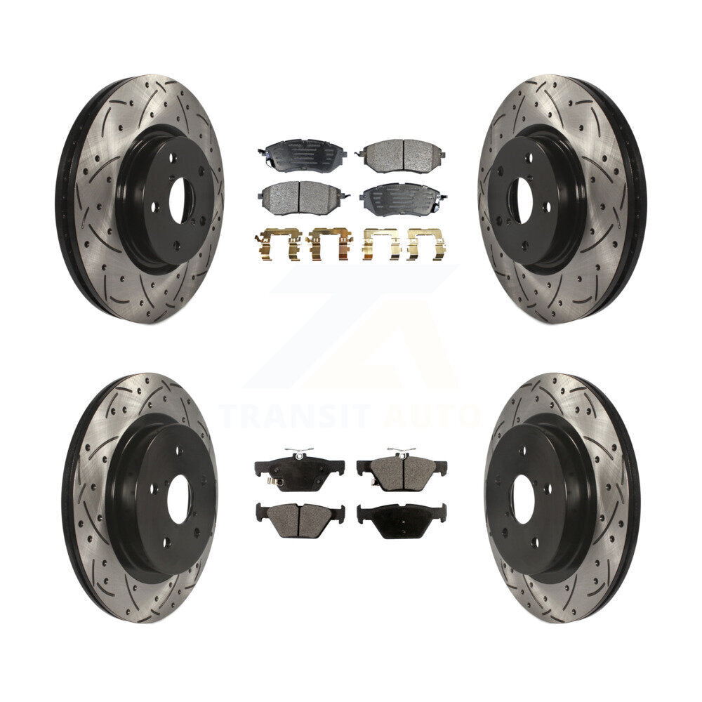 Disc Rotors and Ceramic Brake Pads Kit-KDT-100298 - Kit.bestparts.ca Kit.bestparts.ca