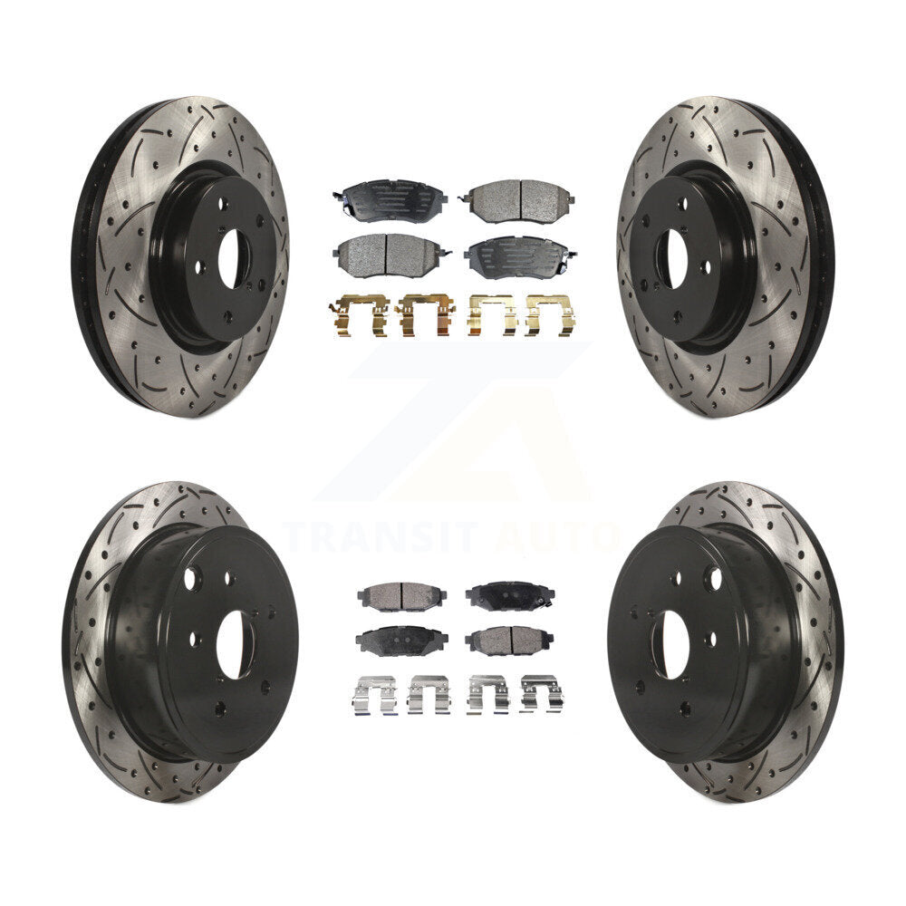 Disc Rotors and Ceramic Brake Pads Kit-KDT-100299 - Kit.bestparts.ca Kit.bestparts.ca