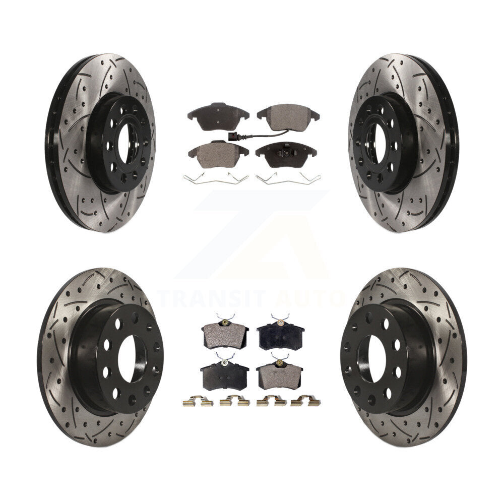 Disc Rotors and Ceramic Brake Pads Kit-KDT-100310 - Kit.bestparts.ca Kit.bestparts.ca