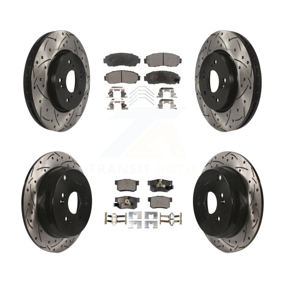Disc Rotors and Ceramic Brake Pads Kit-KDT-100325 - Kit.bestparts.ca Kit.bestparts.ca