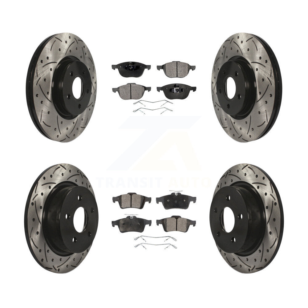 Disc Rotors and Ceramic Brake Pads Kit-KDT-100328 - Kit.bestparts.ca Kit.bestparts.ca