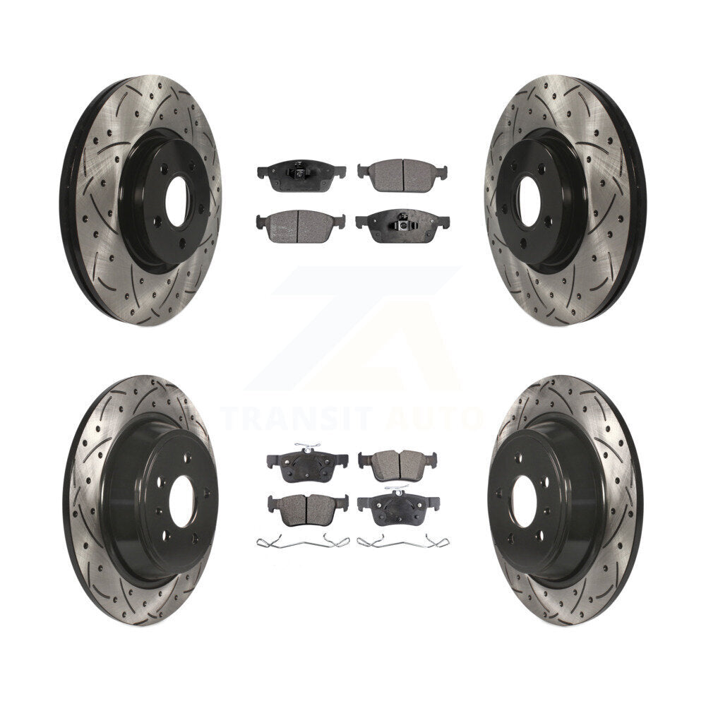 Disc Rotors and Ceramic Brake Pads Kit-KDT-100330 - Kit.bestparts.ca