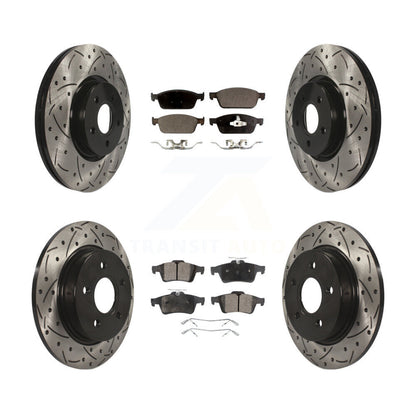 Disc Rotors and Ceramic Brake Pads Kit-KDT-100331 - Kit.bestparts.ca