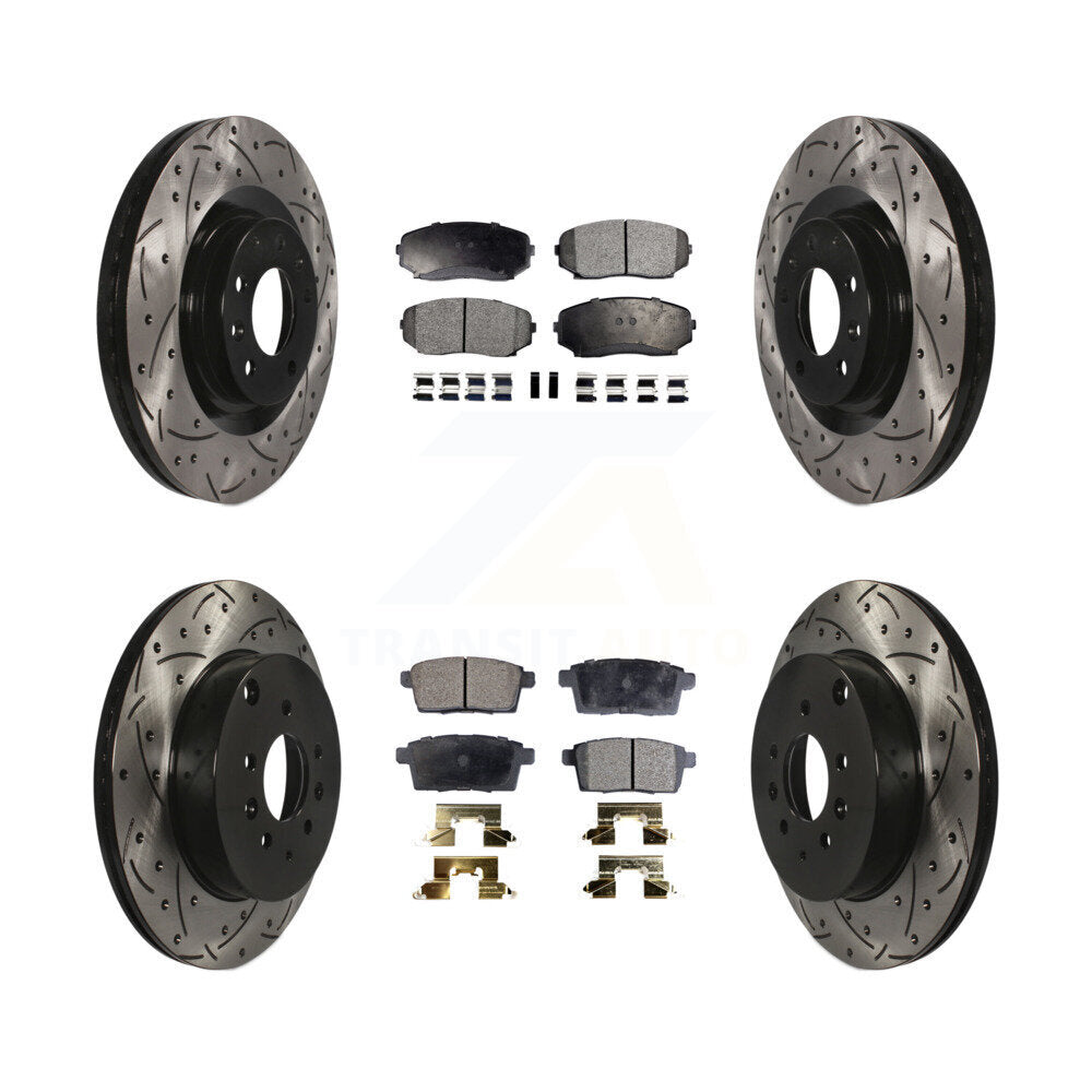 Disc Rotors and Ceramic Brake Pads Kit-KDT-100333 - Kit.bestparts.ca