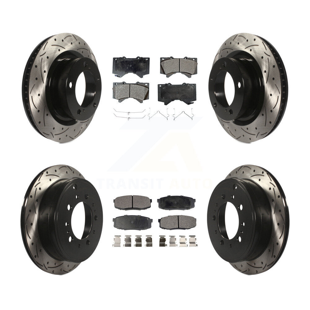 Disc Rotors and Ceramic Brake Pads Kit-KDT-100334 - Kit.bestparts.ca Kit.bestparts.ca