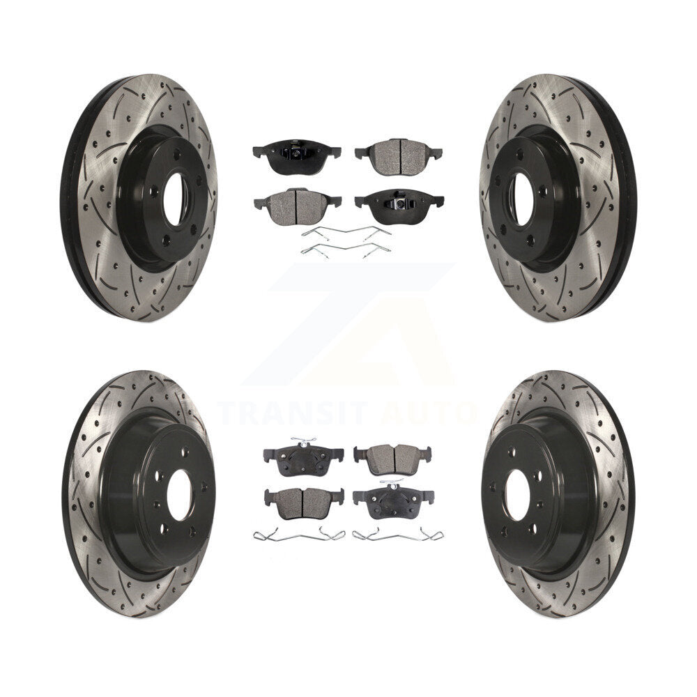Disc Rotors and Ceramic Brake Pads Kit-KDT-100339 - Kit.bestparts.ca Kit.bestparts.ca
