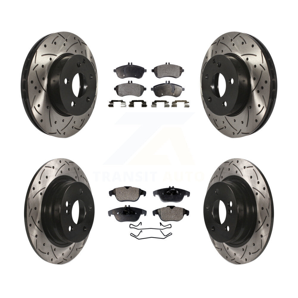 Disc Rotors and Ceramic Brake Pads Kit-KDT-100367 - Kit.bestparts.ca