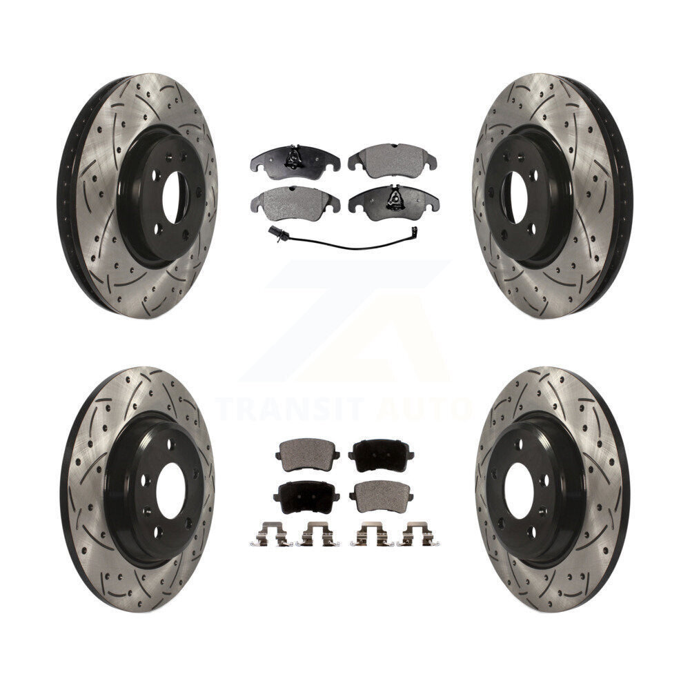 Disc Rotors and Ceramic Brake Pads Kit-KDT-100383 - Kit.bestparts.ca