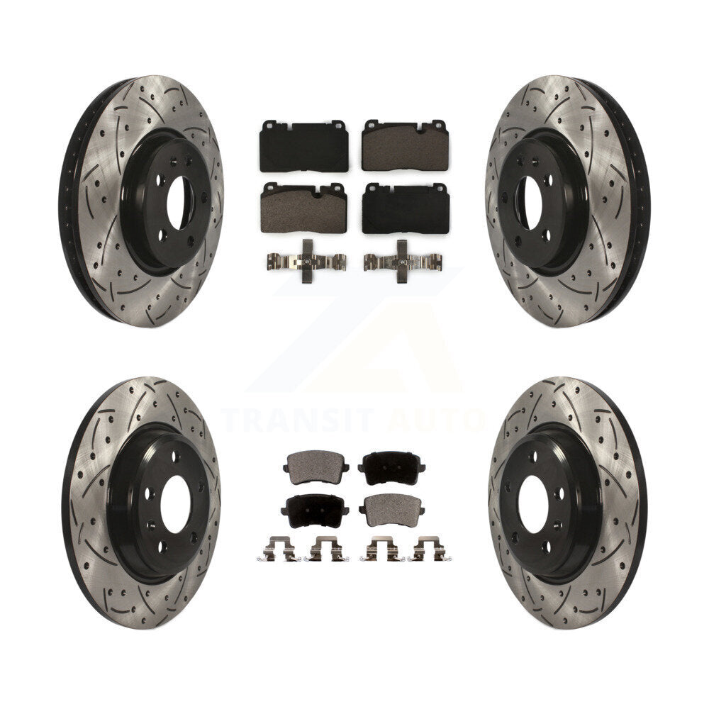 Disc Rotors and Ceramic Brake Pads Kit-KDT-100385 - Kit.bestparts.ca