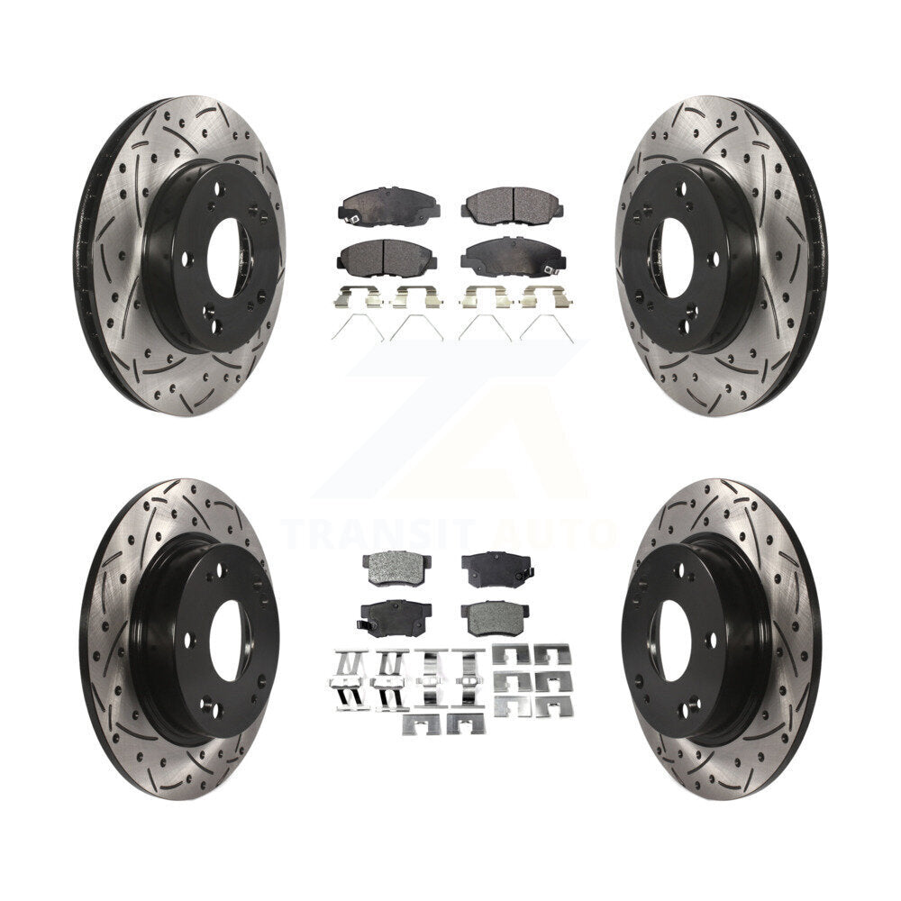 Disc Rotors and Ceramic Brake Pads Kit-KDT-100387 - Kit.bestparts.ca