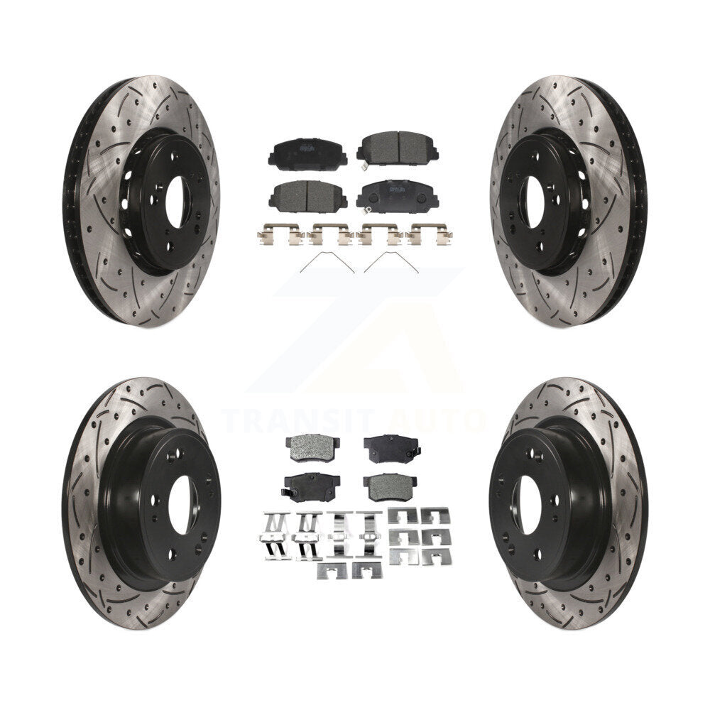 Disc Rotors and Ceramic Brake Pads Kit-KDT-100394 - Kit.bestparts.ca Kit.bestparts.ca