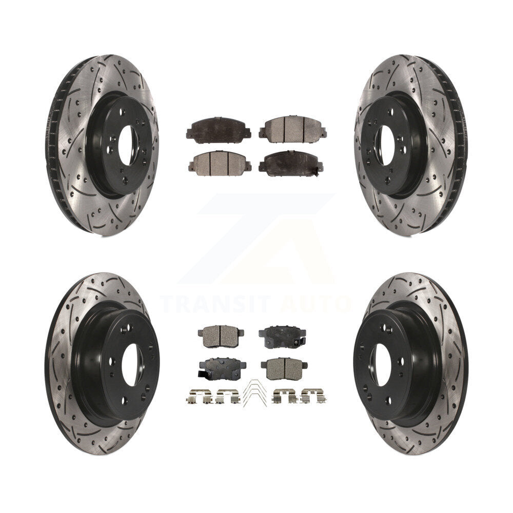 Disc Rotors and Ceramic Brake Pads Kit-KDT-100395 - Kit.bestparts.ca Kit.bestparts.ca