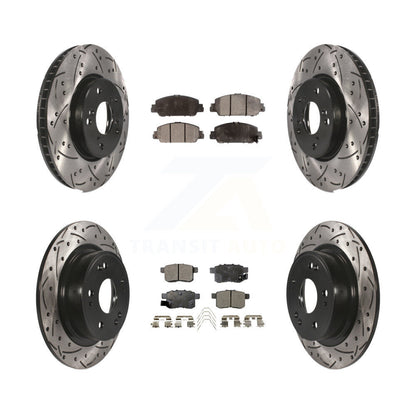 Disc Rotors and Ceramic Brake Pads Kit-KDT-100395 - Kit.bestparts.ca