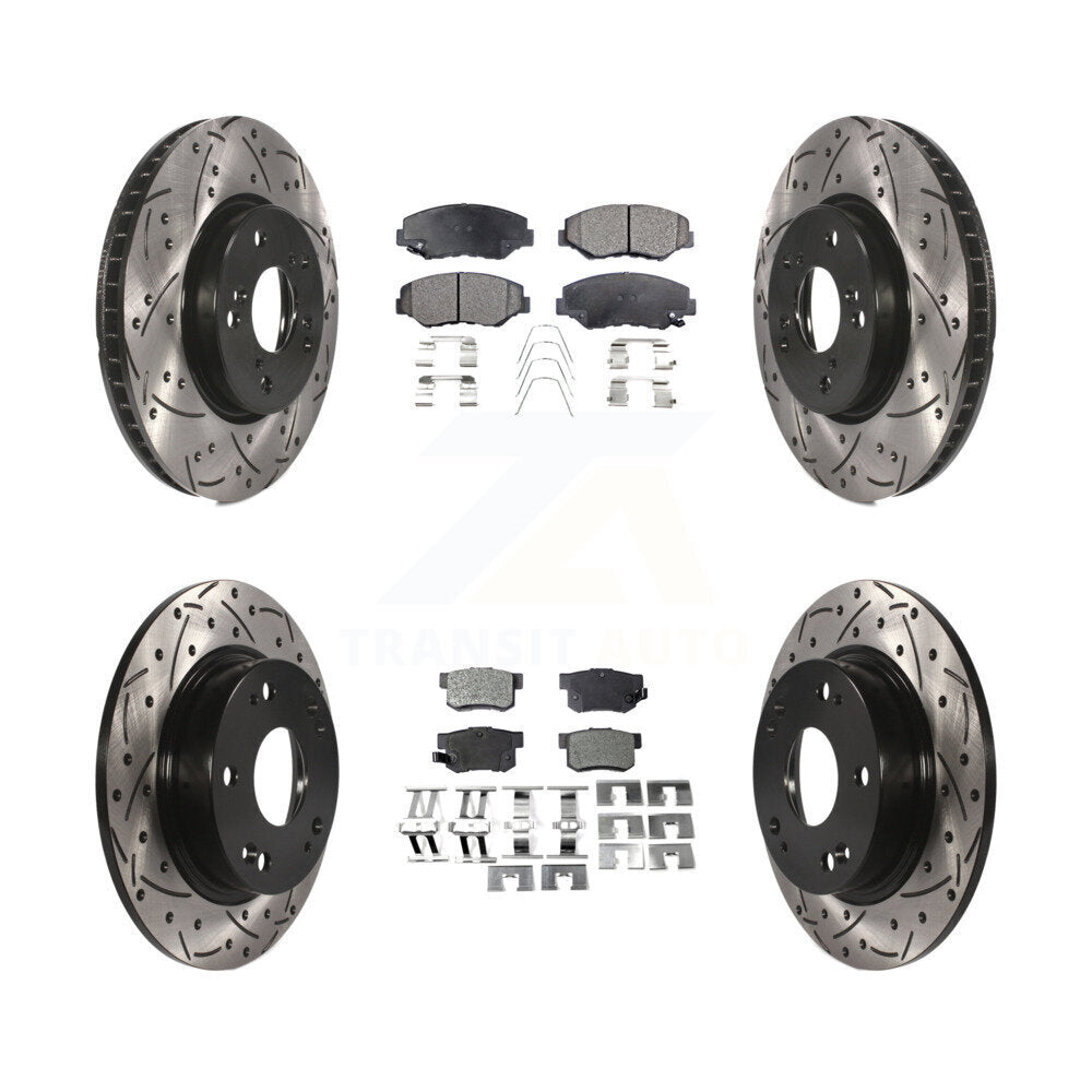 Disc Rotors and Ceramic Brake Pads Kit-KDT-100396 - Kit.bestparts.ca Kit.bestparts.ca