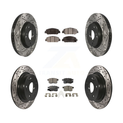 Disc Rotors and Ceramic Brake Pads Kit-KDT-100398 - Kit.bestparts.ca