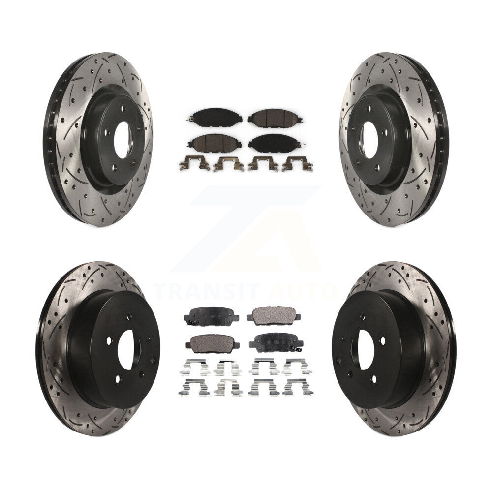 Disc Rotors and Ceramic Brake Pads Kit-KDT-100400 - Kit.bestparts.ca Kit.bestparts.ca