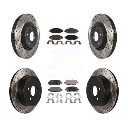 Disc Rotors and Ceramic Brake Pads Kit-KDT-100400 - Kit.bestparts.ca