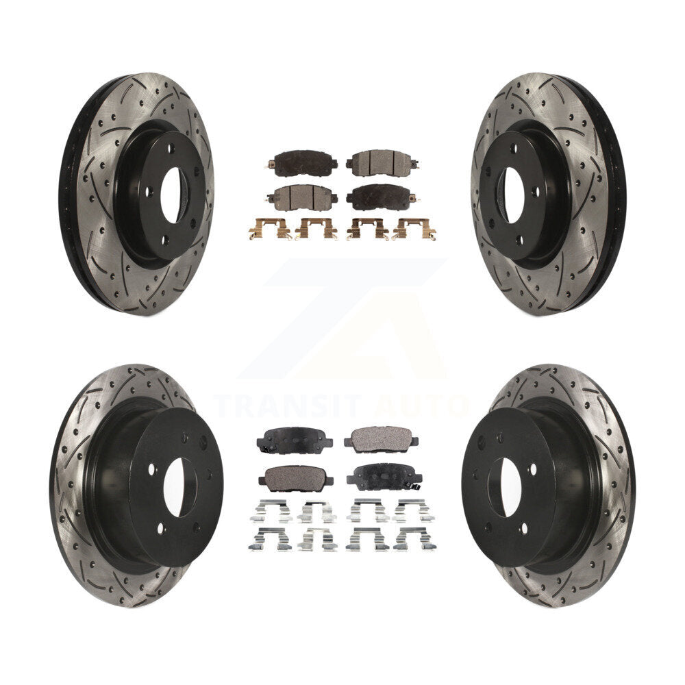 Disc Rotors and Ceramic Brake Pads Kit-KDT-100416 - Kit.bestparts.ca