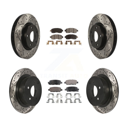 Disc Rotors and Ceramic Brake Pads Kit-KDT-100416 - Kit.bestparts.ca