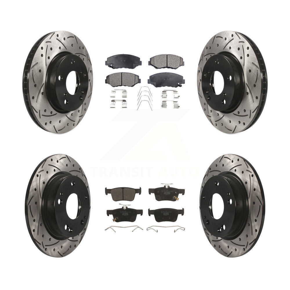 Disc Rotors and Ceramic Brake Pads Kit-KDT-100419 - Kit.bestparts.ca Kit.bestparts.ca