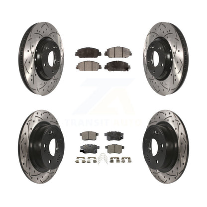 Disc Rotors and Ceramic Brake Pads Kit-KDT-100420 - Kit.bestparts.ca
