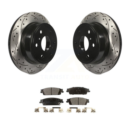 Coated Disc Rotors and Ceramic Brake Pads Kit-KDT-100430 - Kit.bestparts.ca