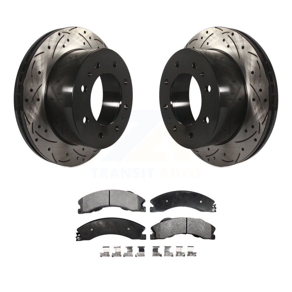 Coated Disc Rotors and Ceramic Brake Pads Kit-KDT-100442 - Kit.bestparts.ca Kit.bestparts.ca