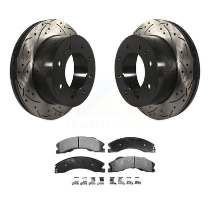 Coated Disc Rotors and Ceramic Brake Pads Kit-KDT-100442 - Kit.bestparts.ca