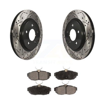 Coated Disc Rotors and Ceramic Brake Pads Kit-KDT-100448 - Kit.bestparts.ca