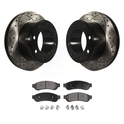 Coated Disc Rotors and Ceramic Brake Pads Kit-KDT-100456 - Kit.bestparts.ca
